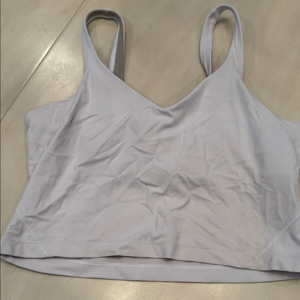 Lululemon Athletica White Sports Bra